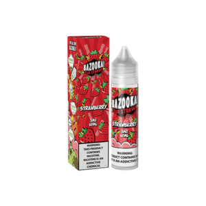 BAZOOKA Sour Straws Strawberry 60ML