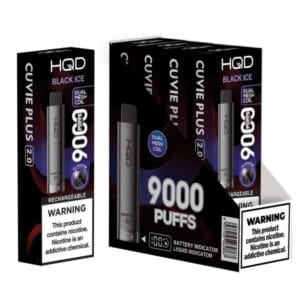 HQD Cuvie Plus 2.0 Disposable Vape 9000 Puffs - Best Vape Kits UAE