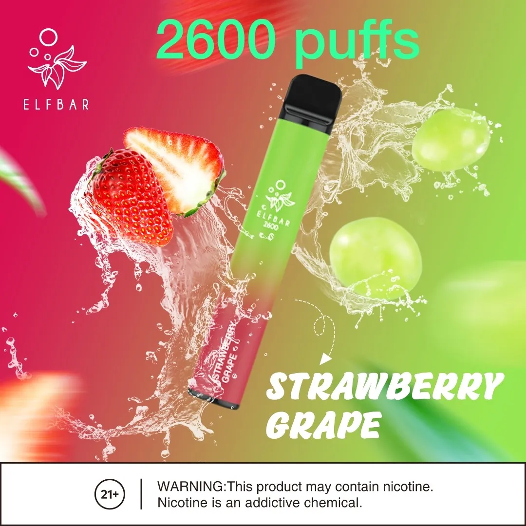 Elf-bar-2600-Puffs-Strawberry-Grape
