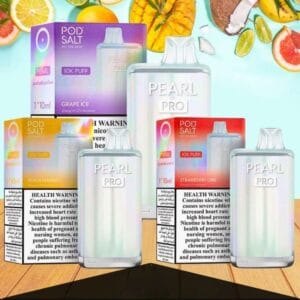 Pod Salt Pearl Pro 10000 Puffs Disposable Vape - Best Vape Kits Uae