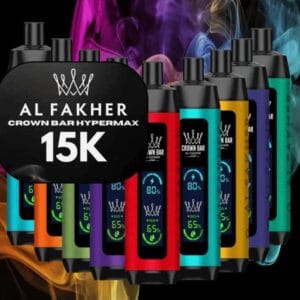 AL FAKHER Crown Bar Hypermax 15000 Puffs