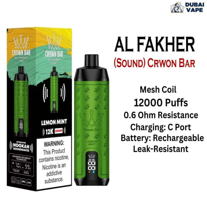 The-New-Al-Fakher-12000-Puffs-Shisha-Hookah-Vape-Al-Fakher-12k-Puffs-Lemon-Mint-700x700