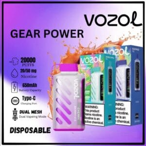 VOZOL Gear Power 20000 Puffs Disposable Vape – Best Vape Kits