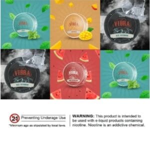 Authentic VIBRA Nicotine Pouches in Dubai