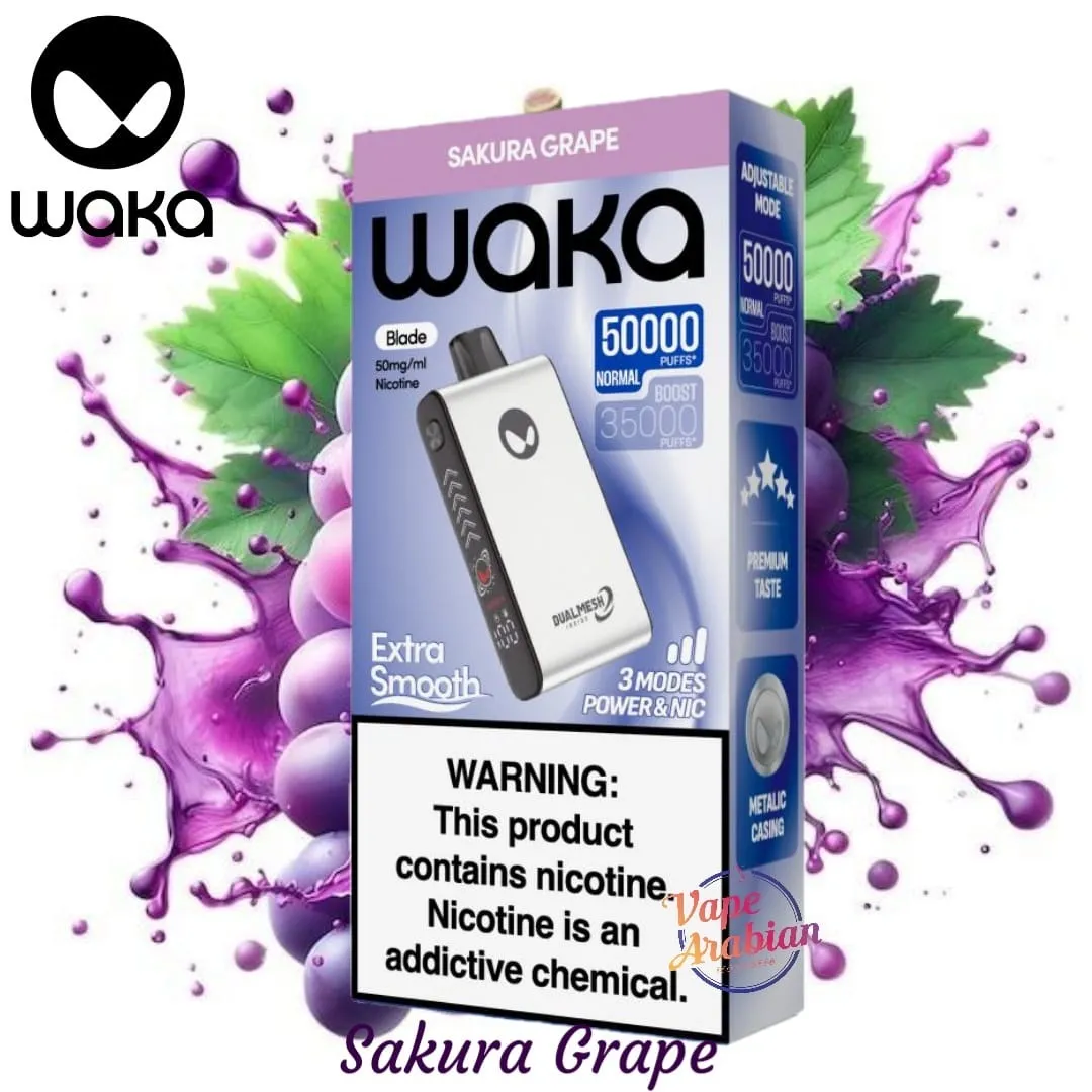 Waka-Blade-50000-Puffs-Disposable-Sakura-Grape