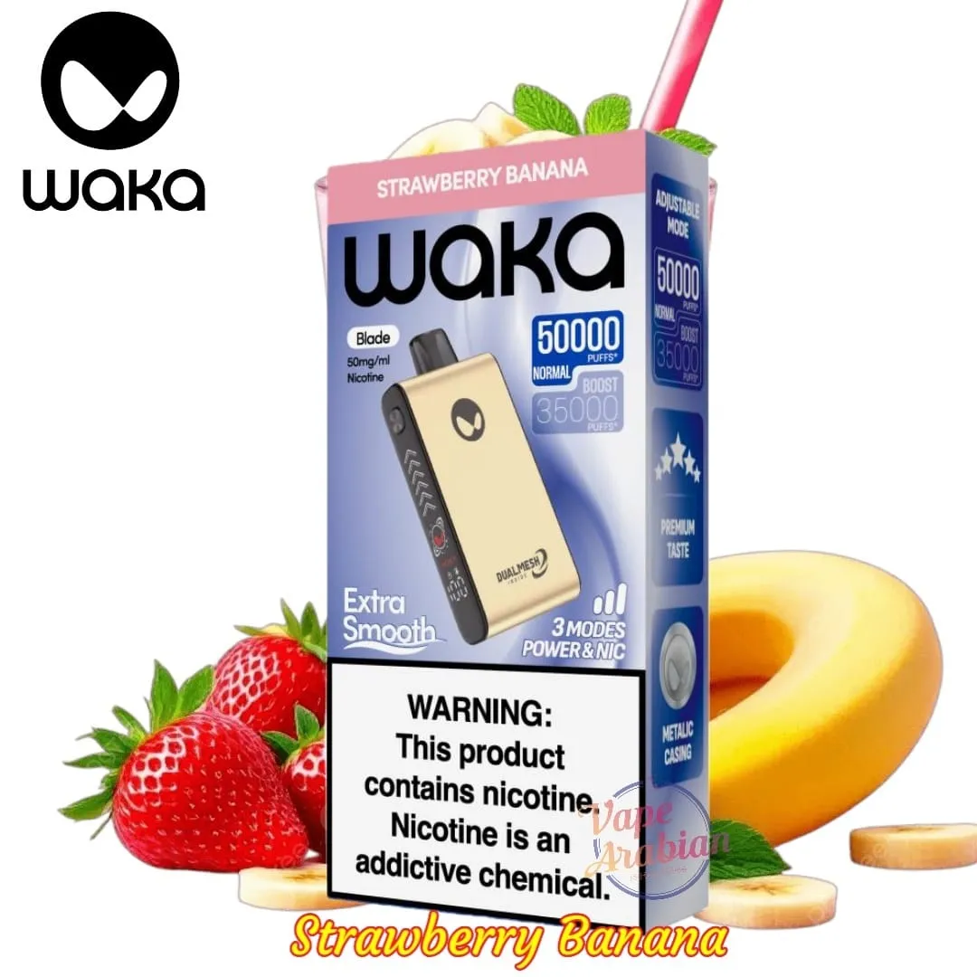 Waka-Blade-50000-Puffs-Disposable-Strawberry-Banana